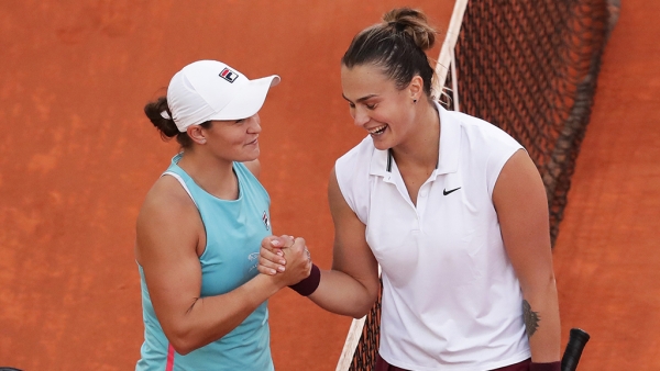 Aryna Sabalenka and Ash Barty