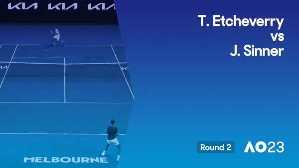 Tomas Martin Etcheverry v Jannik Sinner Highlights (2R) | Australian Open 2023